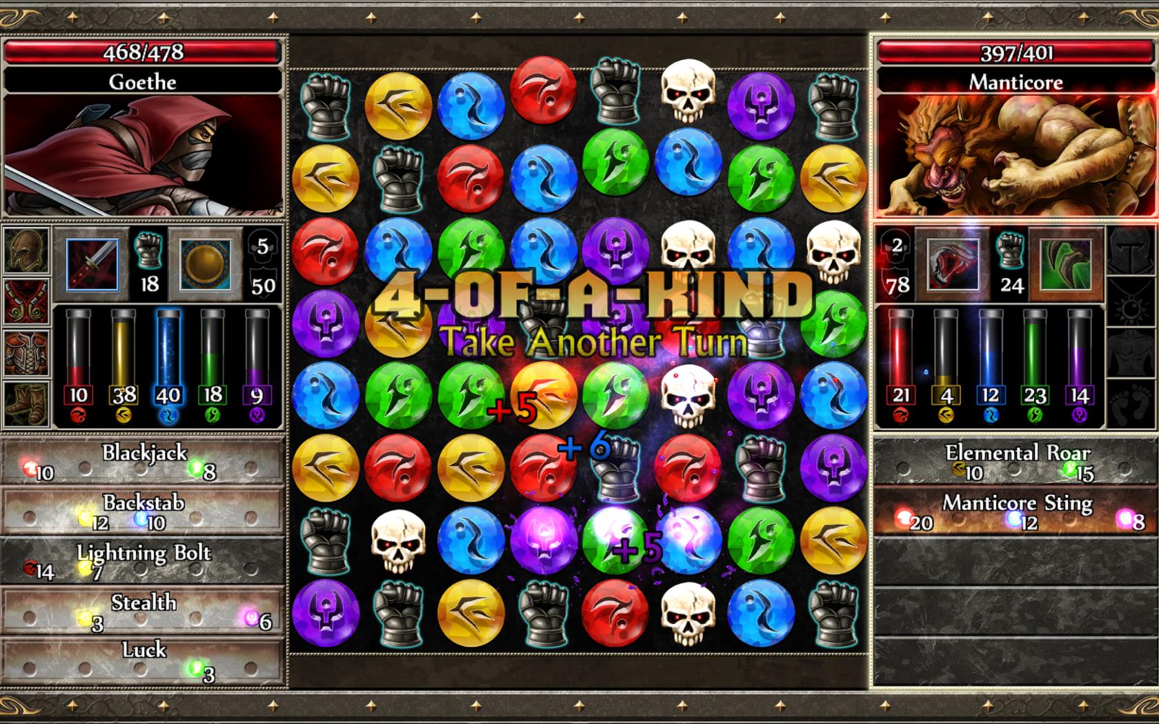 Скриншот из игры Puzzle Quest 2 - 12