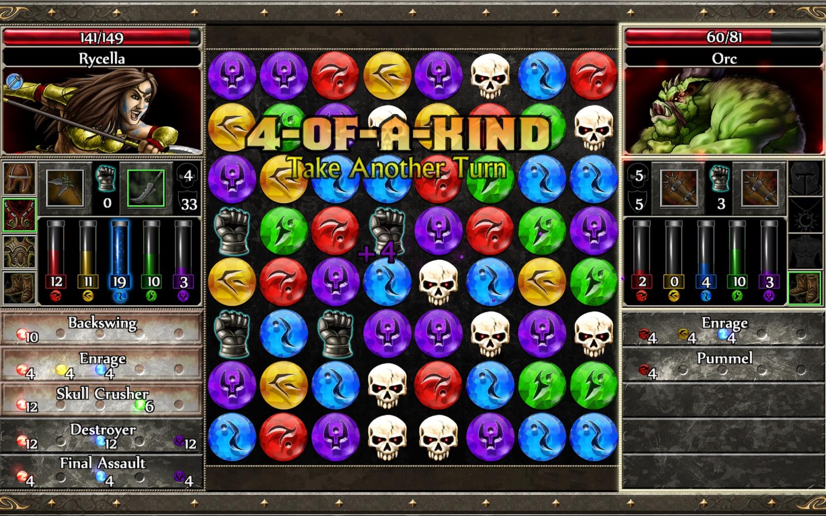 Скриншот из игры Puzzle Quest 2 - 91