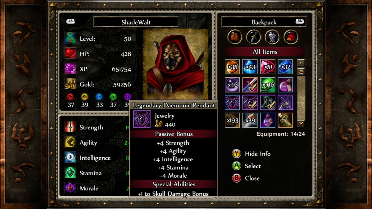 Скриншот из игры Puzzle Quest 2 - 124