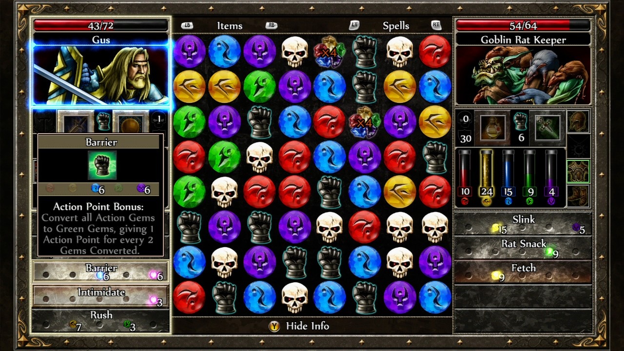 Скриншот из игры Puzzle Quest 2 - 131