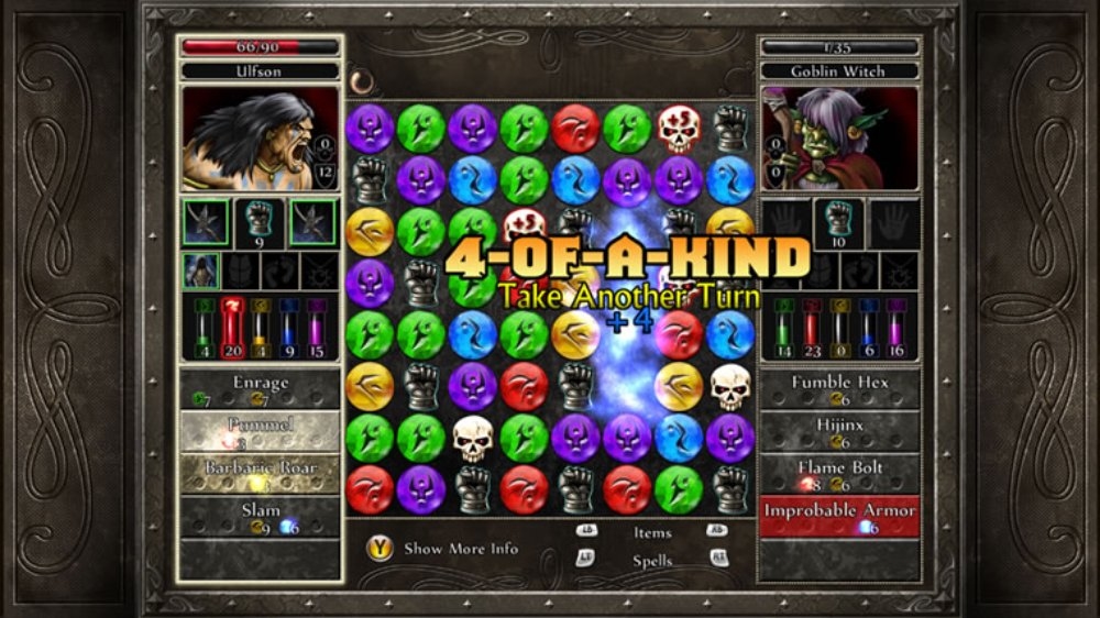 Скриншот из игры Puzzle Quest 2 - 84