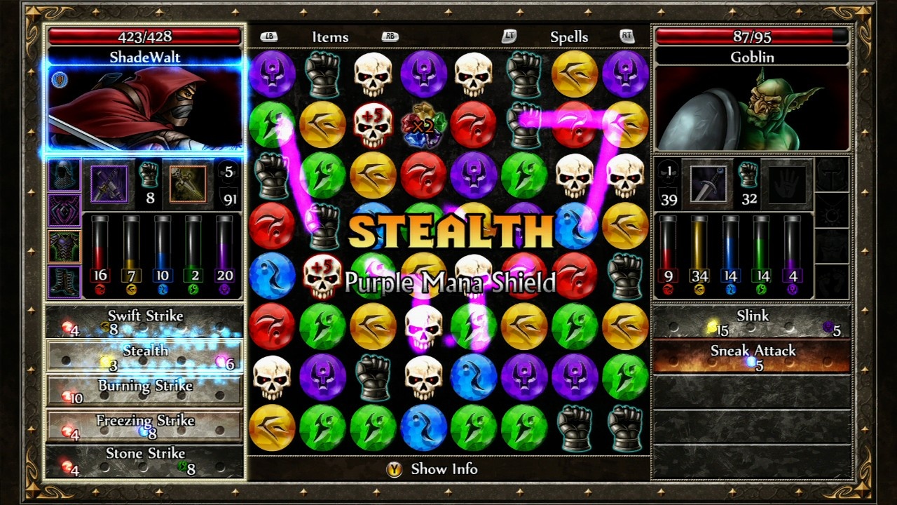 Скриншот из игры Puzzle Quest 2 - 108