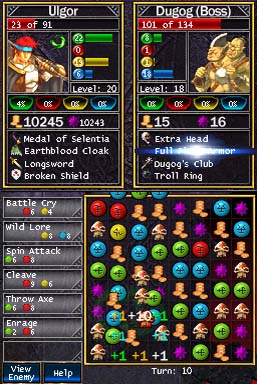 Скриншот из игры Puzzle Quest: Challenge of the Warlords - 45