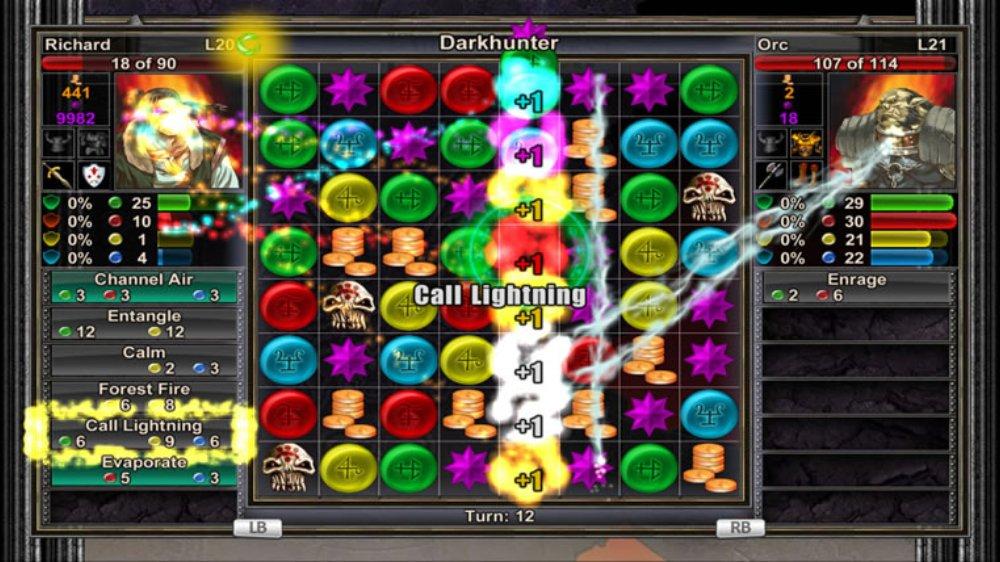 Скриншот из игры Puzzle Quest: Challenge of the Warlords - 39