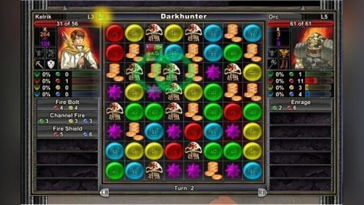 Скриншот из игры Puzzle Quest: Challenge of the Warlords - 33