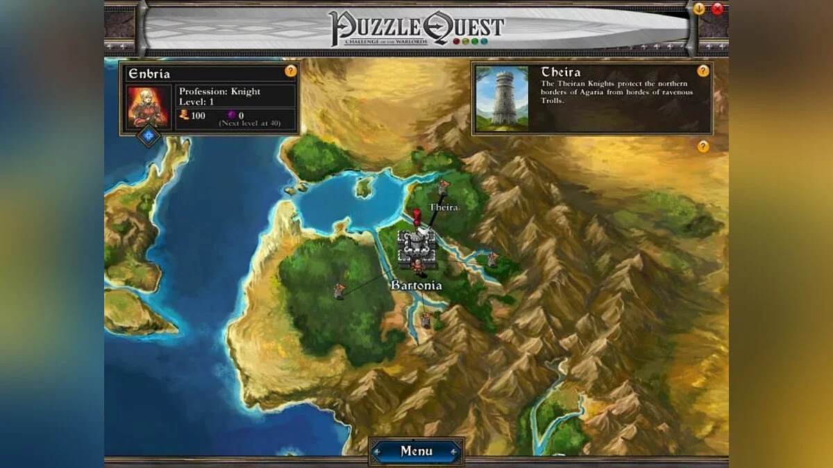 Скриншот из игры Puzzle Quest: Challenge of the Warlords - 10