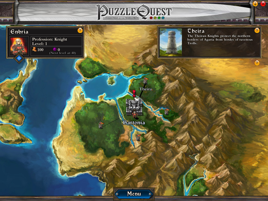 Скриншот из игры Puzzle Quest: Challenge of the Warlords - 28