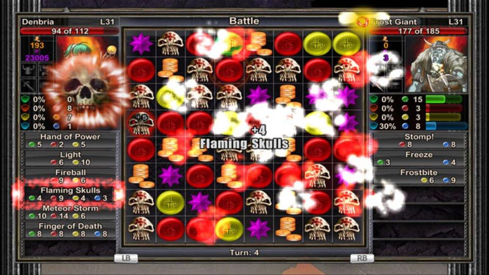 Скриншот из игры Puzzle Quest: Challenge of the Warlords - 43