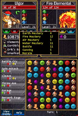 Скриншот из игры Puzzle Quest: Challenge of the Warlords - 42