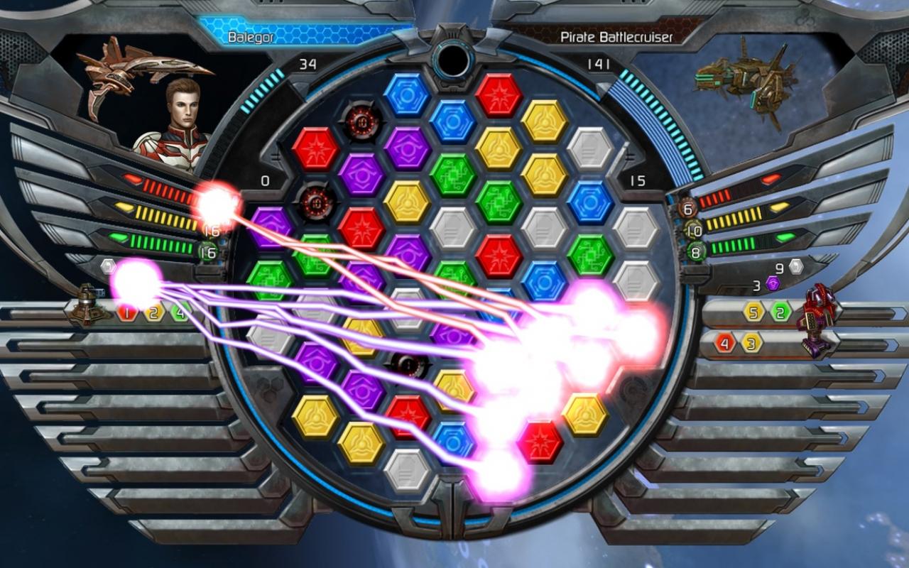 Скриншот из игры Puzzle Quest: Galactrix - 49