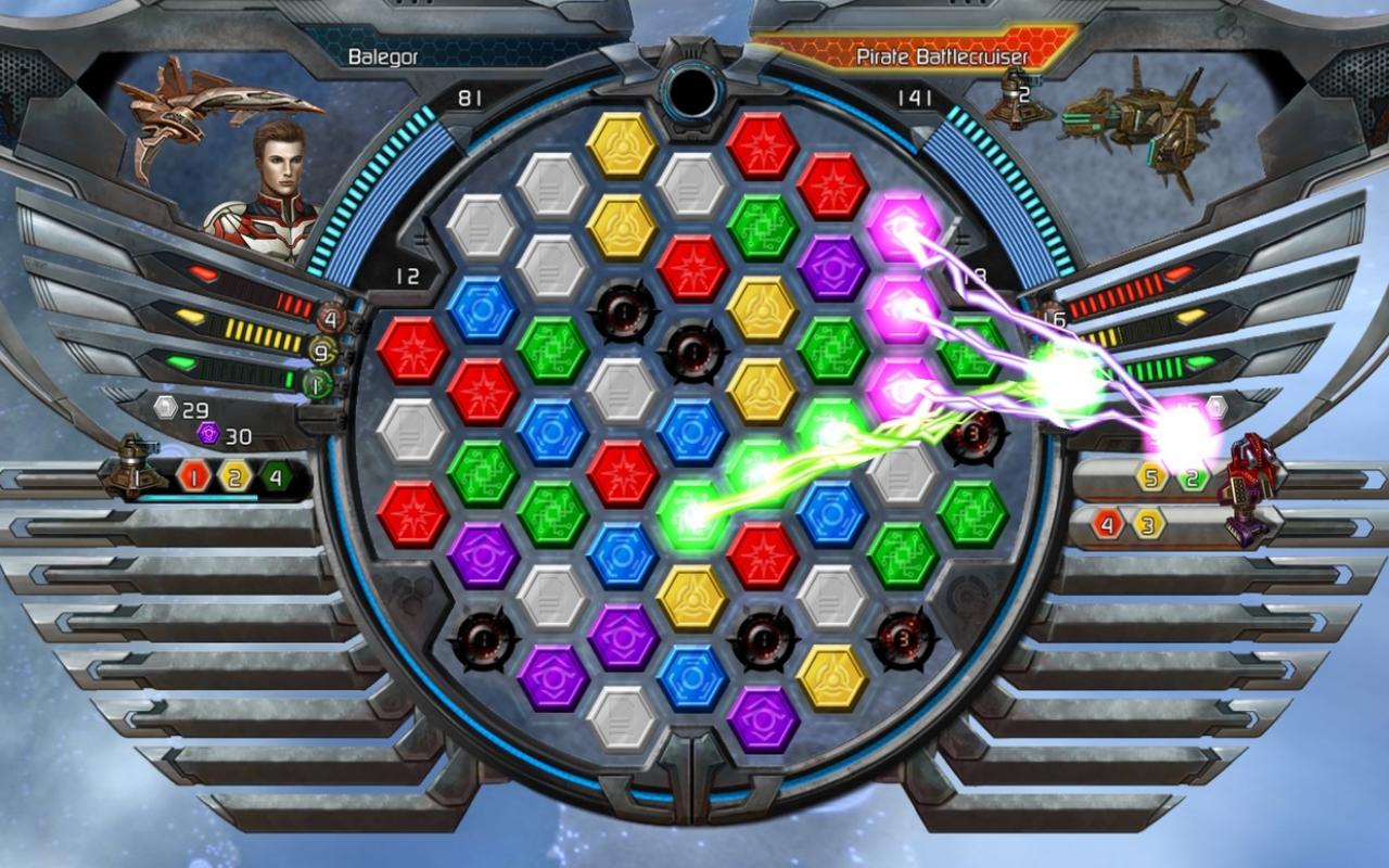 Скриншот из игры Puzzle Quest: Galactrix - 54