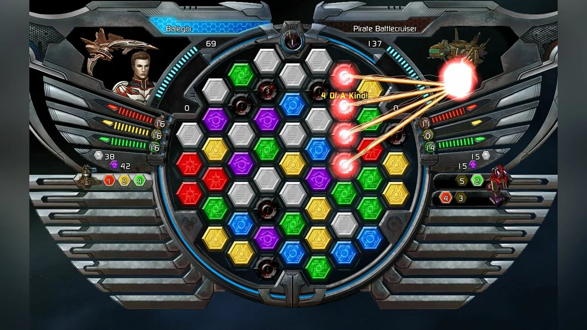 Скриншот из игры Puzzle Quest: Galactrix - 15