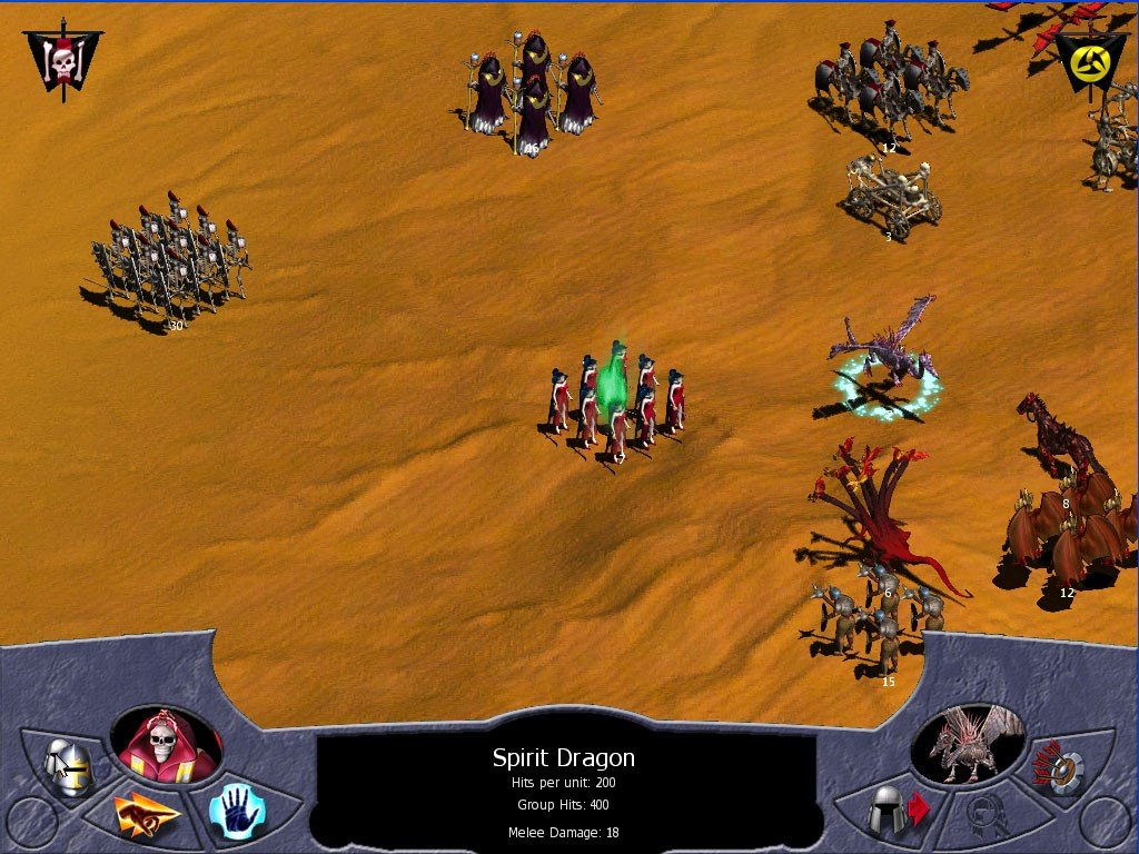 Скриншот из игры Warlords IV: Heroes of Etheria - 2