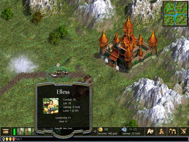 Скриншот из игры Warlords IV: Heroes of Etheria - 3