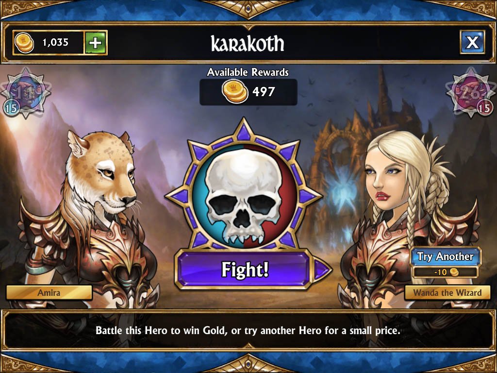 Скриншот из игры Gems of War - 6