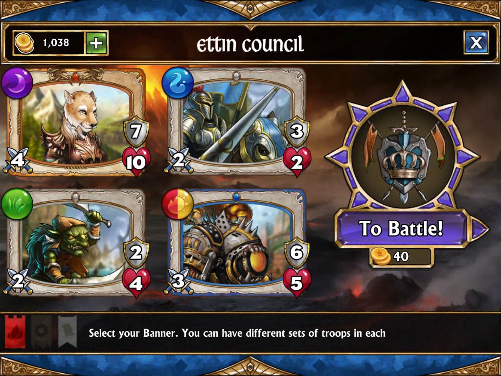 Скриншот из игры Gems of War - 1