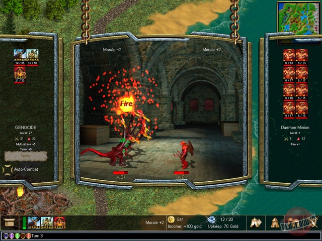 Скриншот из игры Warlords 4: Heroes of Etheria - 8