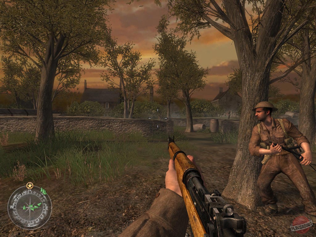 Скриншот из игры Call of Duty 2 - 57