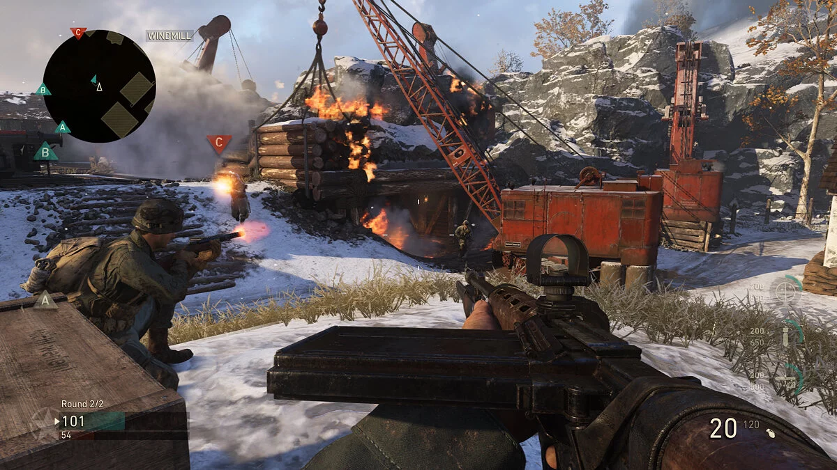 Скриншот из игры Call of Duty: WWII - 35