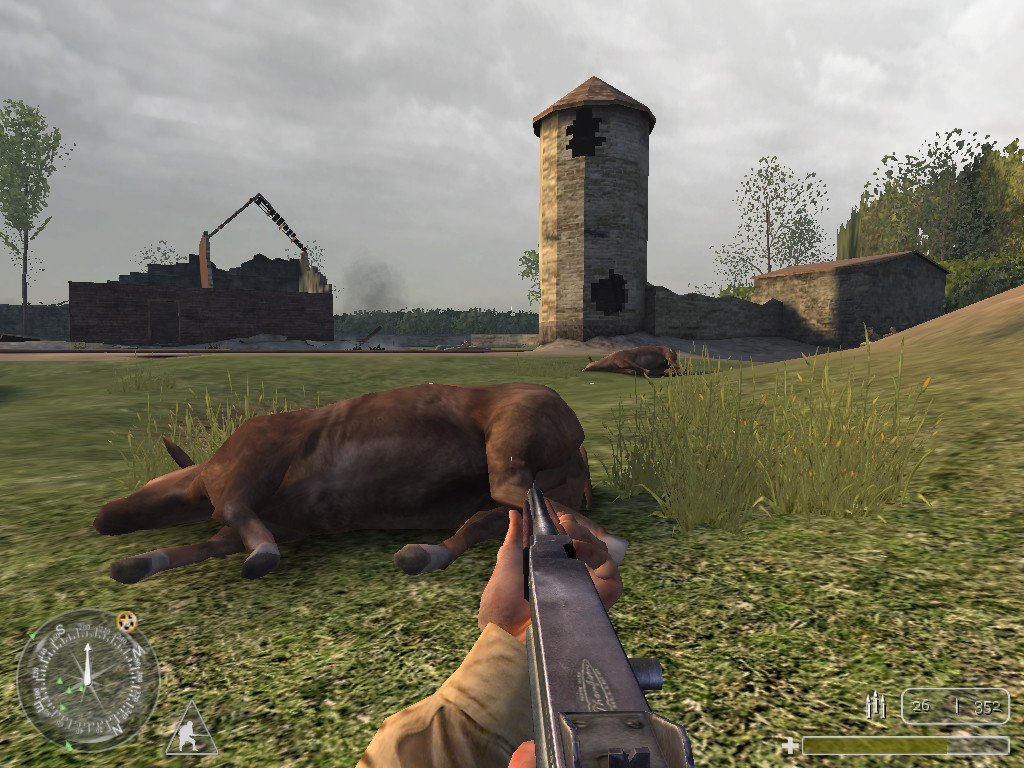 Скриншот из игры Call of Duty - 1