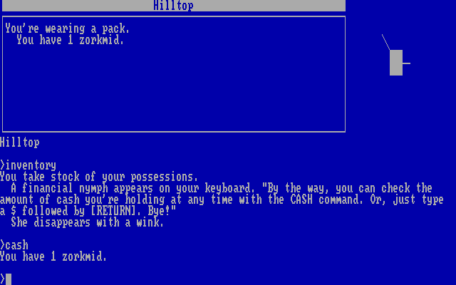 Скриншот из игры Beyond Zork: The Coconut of Quendo - 4