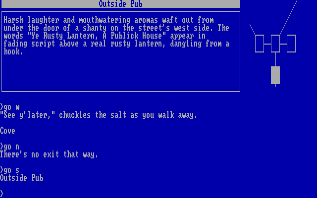 Скриншот из игры Beyond Zork: The Coconut of Quendo - 5