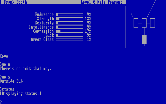 Скриншот из игры Beyond Zork: The Coconut of Quendo - 6