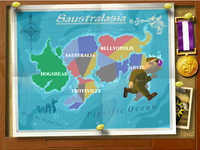 Скриншот из игры Hogs of War - 62