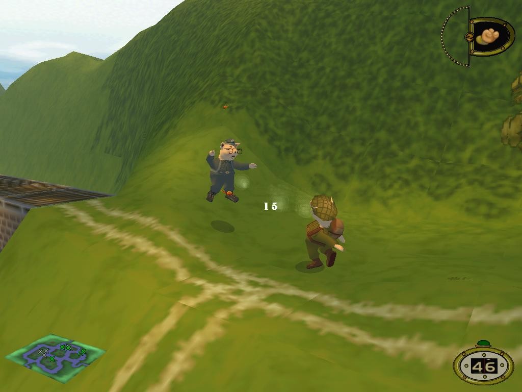 Скриншот из игры Hogs of War - 12