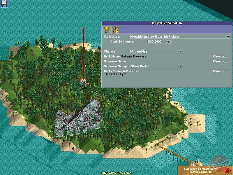 Скриншот из игры RollerCoaster Tycoon 2 - 11