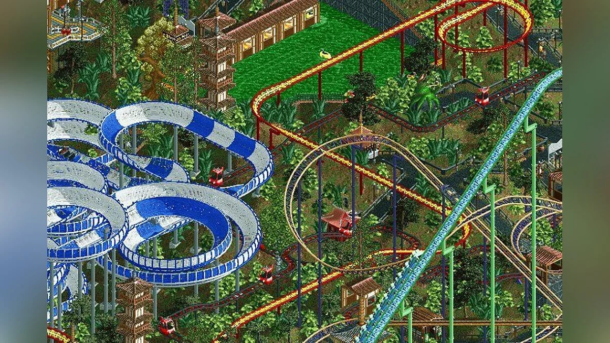 Скриншот из игры RollerCoaster Tycoon 2 - 23