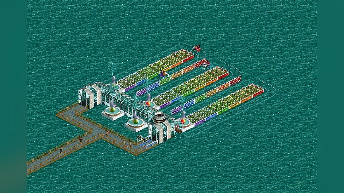 Скриншот из игры RollerCoaster Tycoon 2 - 13