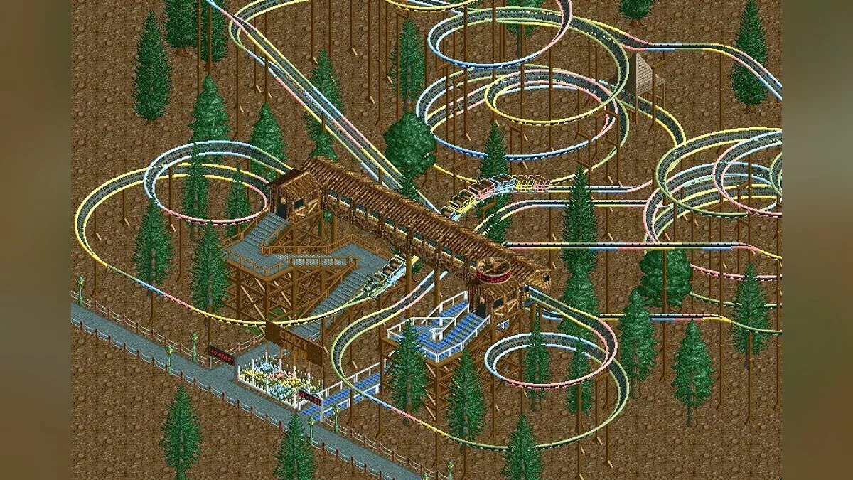 Скриншот из игры RollerCoaster Tycoon 2 - 4
