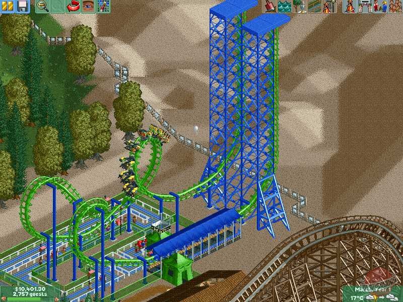 Скриншот из игры RollerCoaster Tycoon 2 - 20