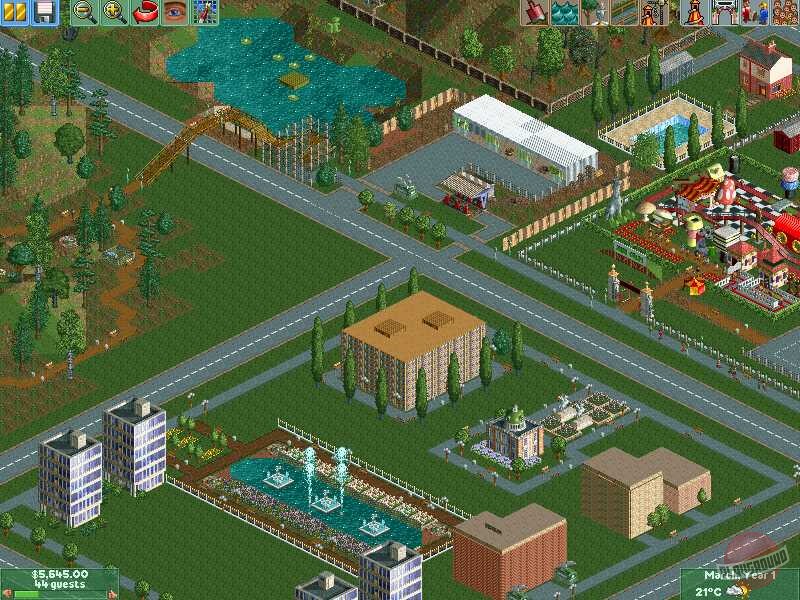 Скриншот из игры RollerCoaster Tycoon 2 - 24