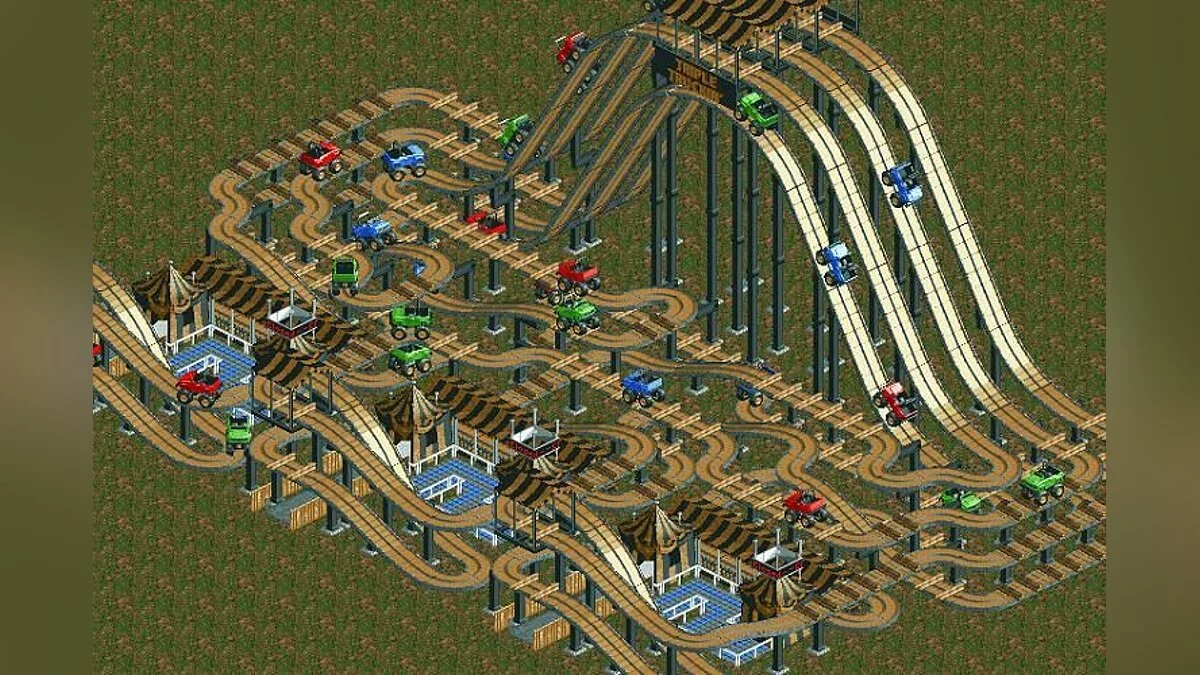 Скриншот из игры RollerCoaster Tycoon 2 - 10