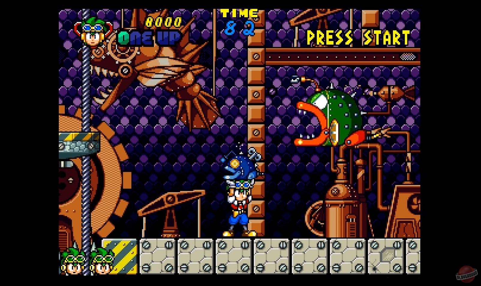 Скриншот из игры Clockwork Aquario - 2