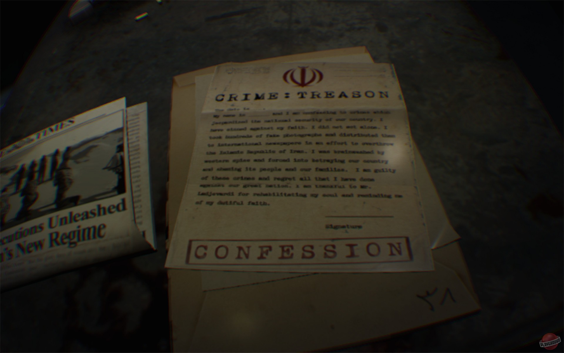 Скриншот из игры Blindfold - 1