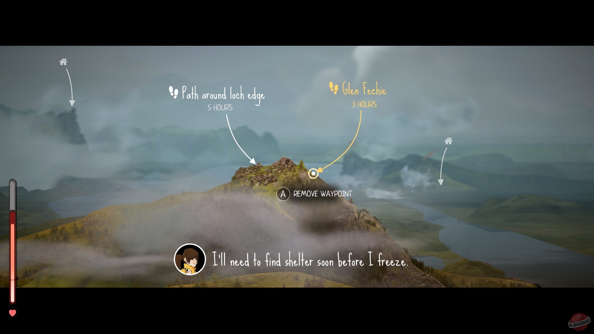 Скриншот из игры A Highland Song - 2