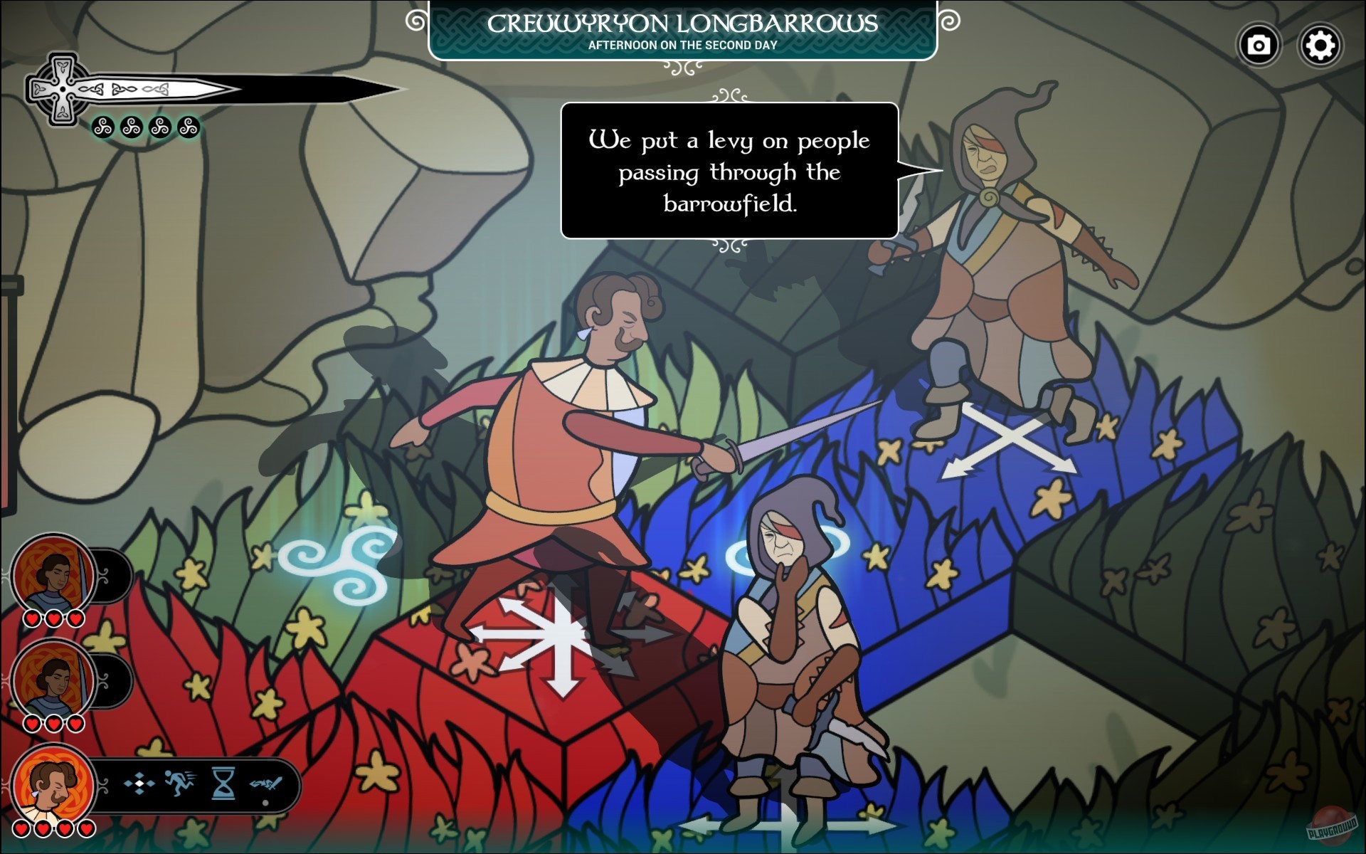 Скриншот из игры Pendragon - 17