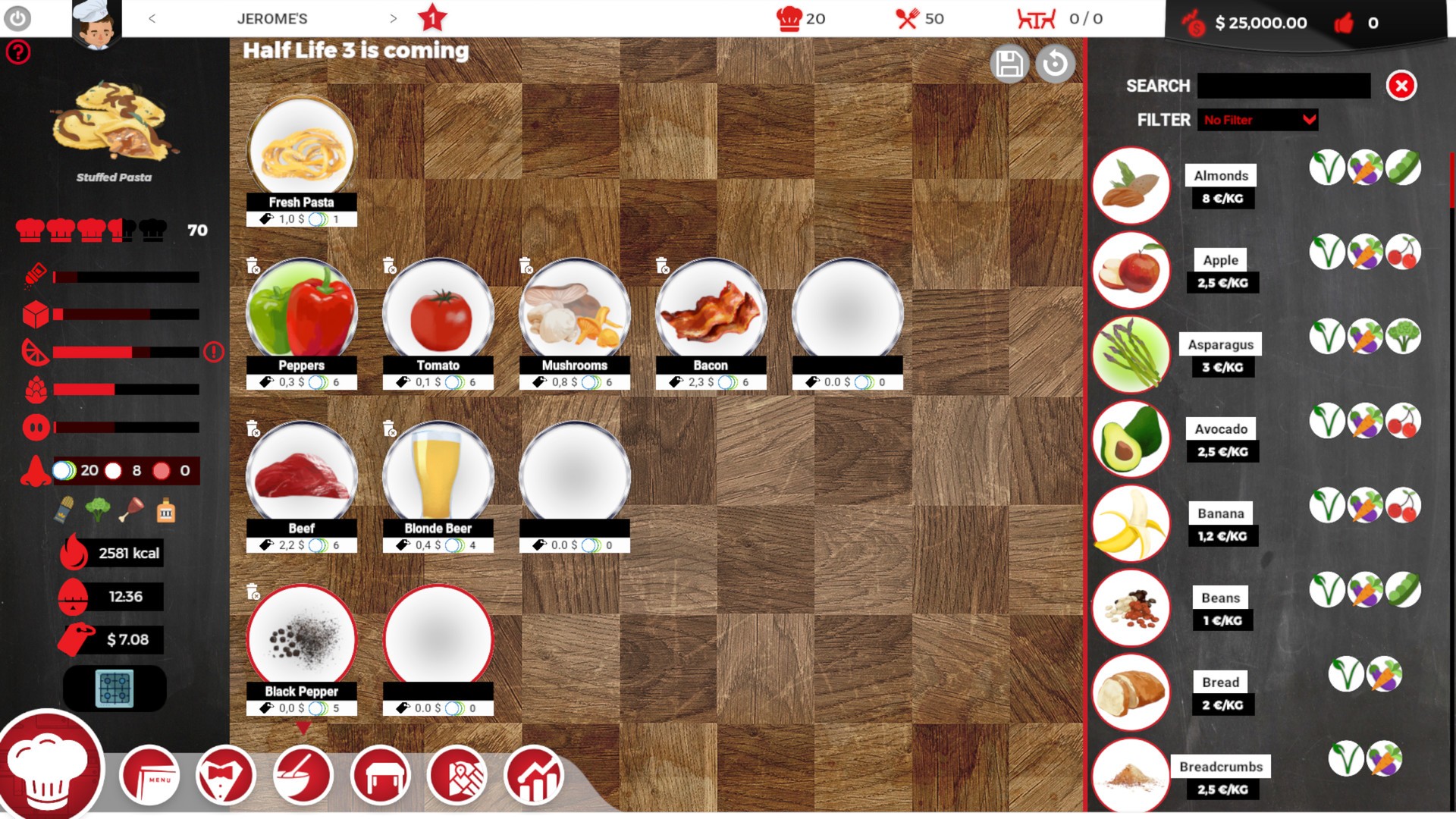Скриншот из игры Chef: A Restaurant Tycoon Game - 31