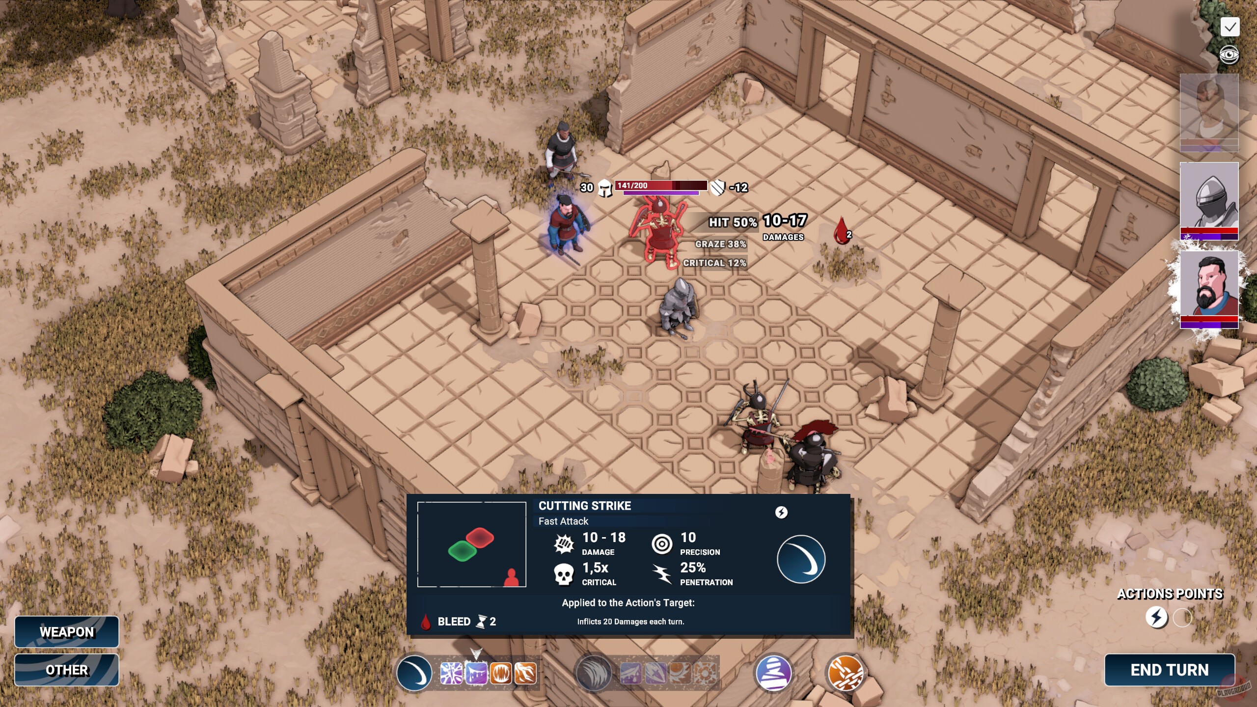 Скриншот из игры Dustgrave - 3