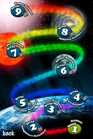 Скриншот из игры Rainbow Scroller - 1