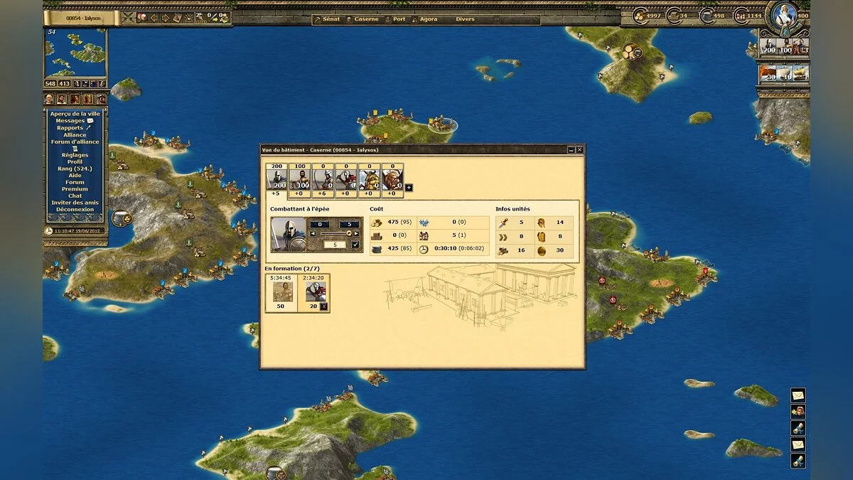 Скриншот из игры Grepolis - 13