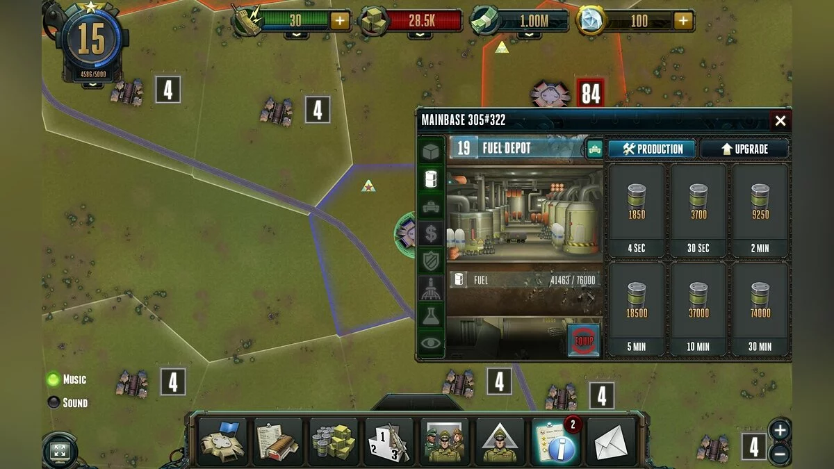 Скриншот из игры Rising Generals - 3