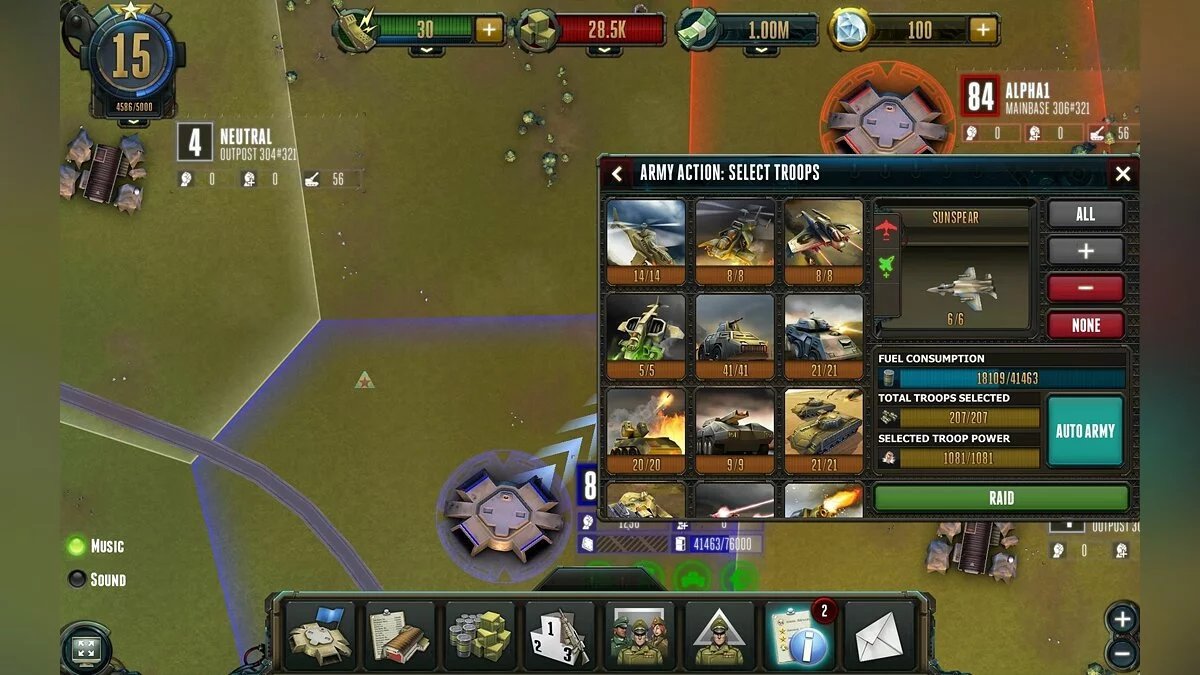 Скриншот из игры Rising Generals - 5