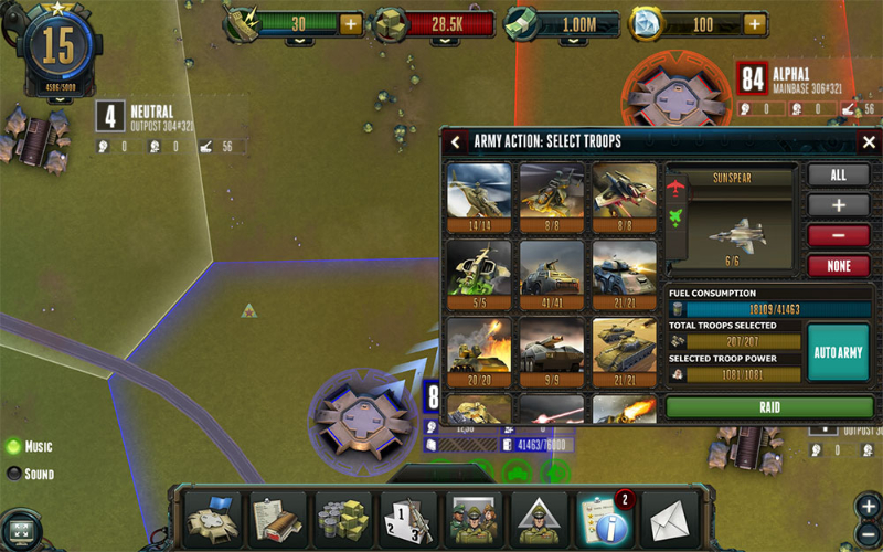 Скриншот из игры Rising Generals - 6