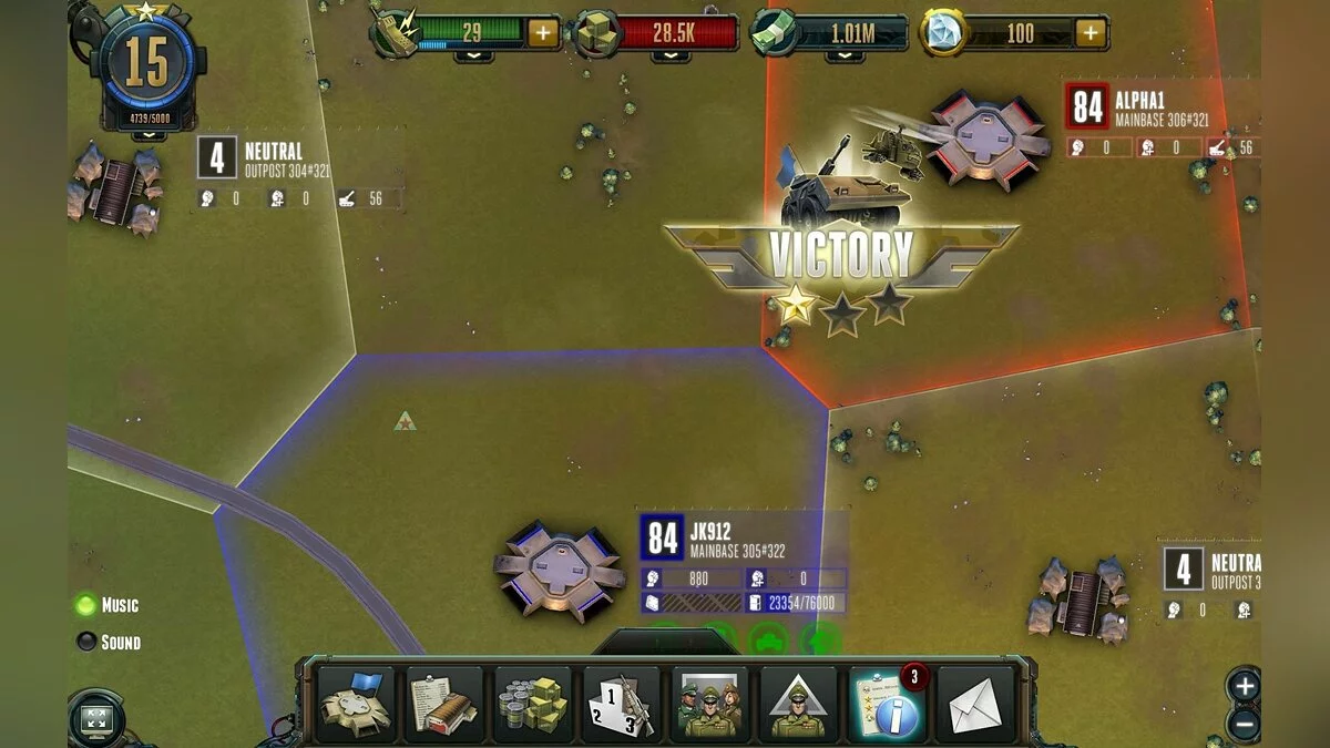 Скриншот из игры Rising Generals - 8