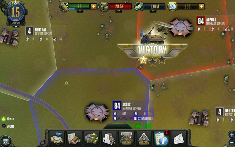 Скриншот из игры Rising Generals - 1