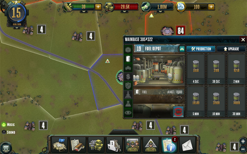 Скриншот из игры Rising Generals - 4